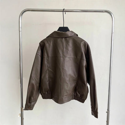 "Douglas" PU Leather Jacket