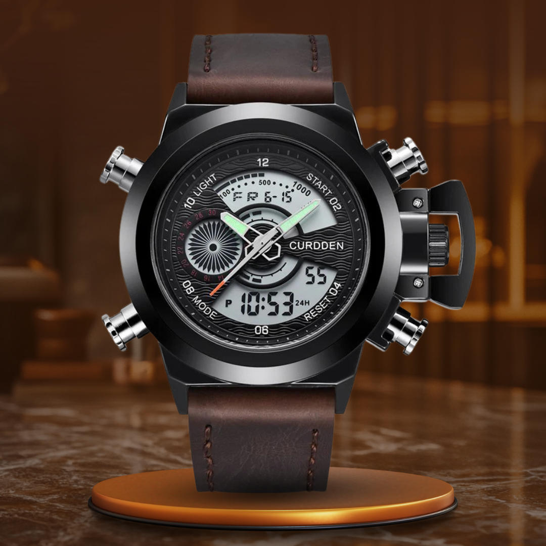Dual Time Fashion Chronograph Watch™