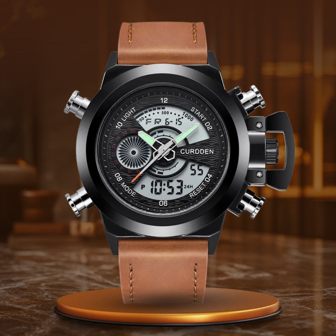 Dual Time Fashion Chronograph Watch™