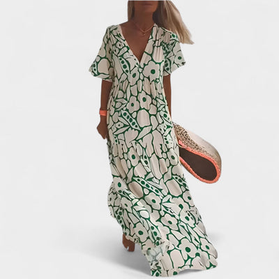 CHRISTIE | RELAXED FLORAL MAXI DRESS