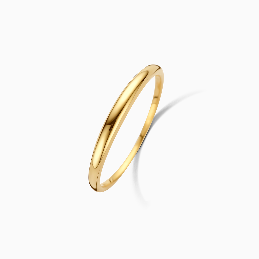 Slim Dome Ring | Gold 14k