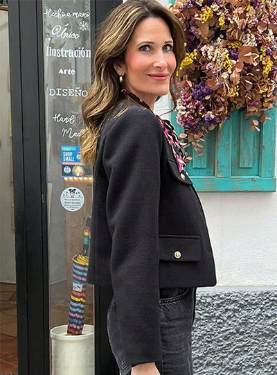 Megan | Vintage Cropped Jacket