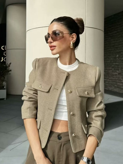 Megan | Vintage Cropped Jacket