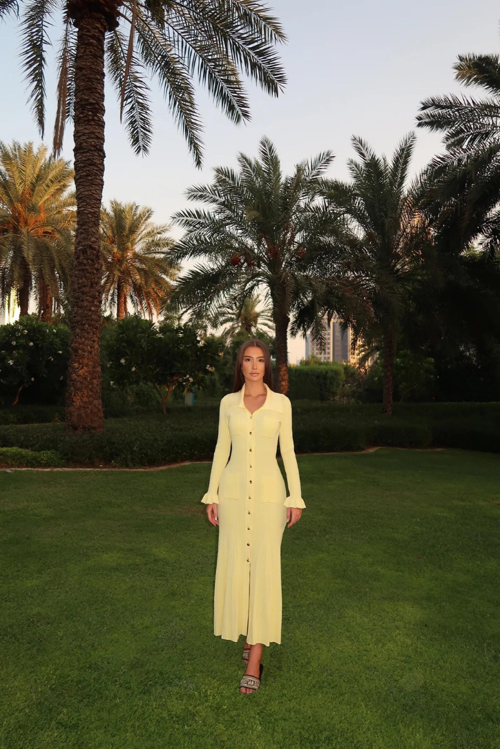 Sylvia | Knit Maxi Dress