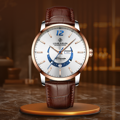 Harry Melbourne® - Elegant Luminous Moon Phase Watch