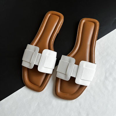 "Eleganza Mediterranea" Leather Sandals