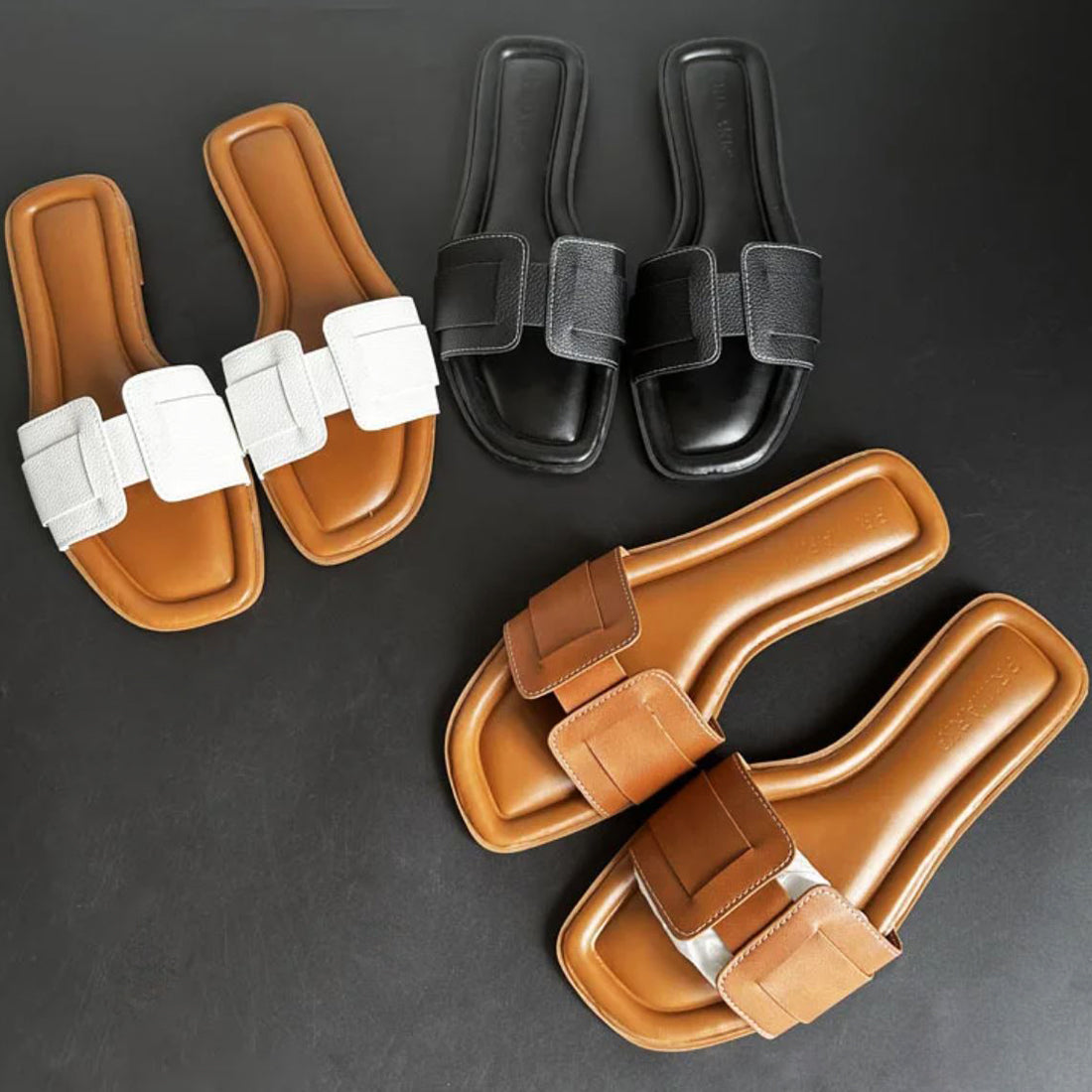 "Eleganza Mediterranea" Leather Sandals