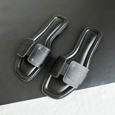 "Eleganza Mediterranea" Leather Sandals