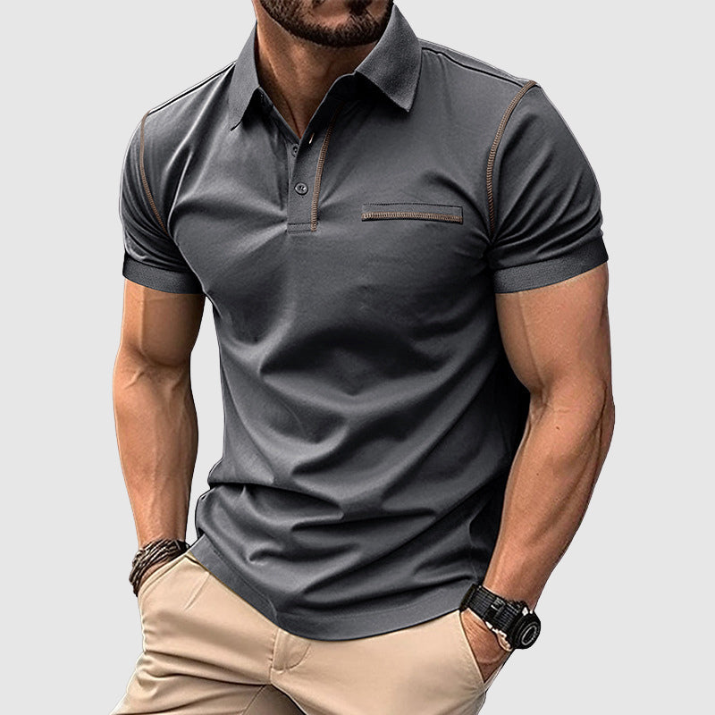 "Eleganza Urbana" Performance Polo Shirt