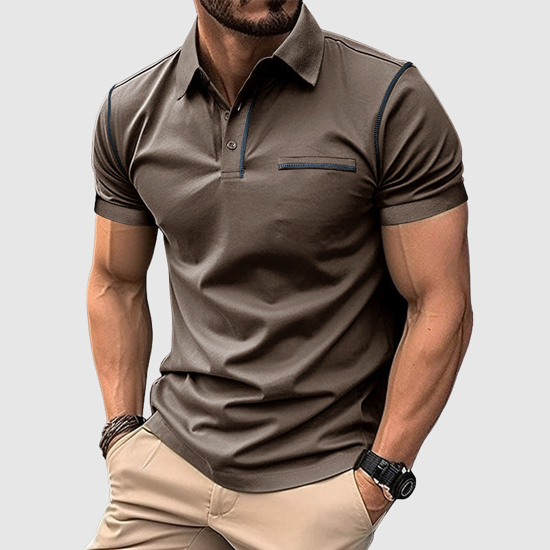"Eleganza Urbana" Performance Polo Shirt
