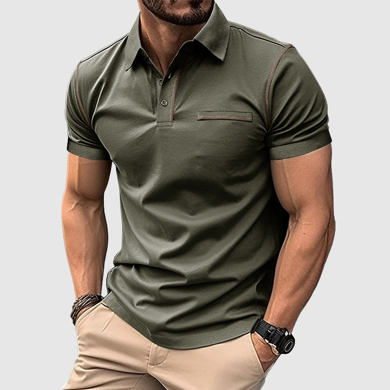 "Eleganza Urbana" Performance Polo Shirt