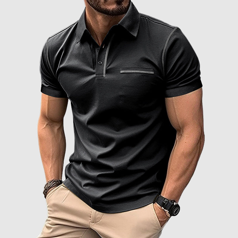 "Eleganza Urbana" Performance Polo Shirt
