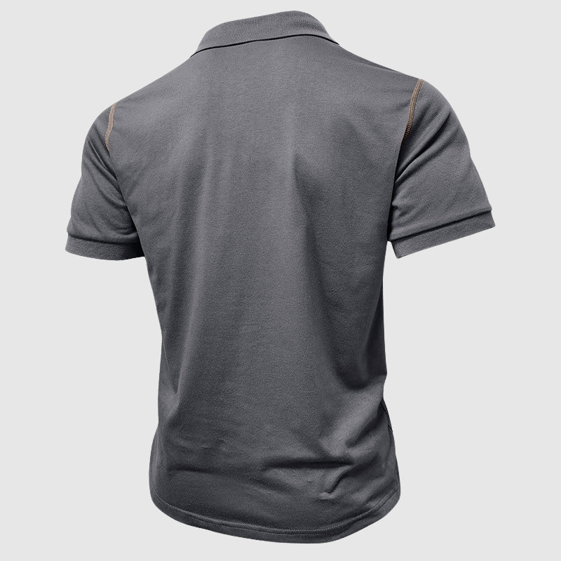"Eleganza Urbana" Performance Polo Shirt