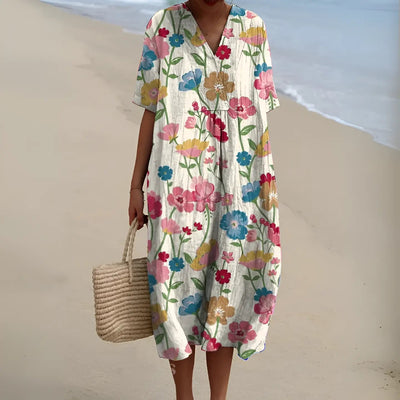 Elsie | Bloomfield Garden Midi Dress