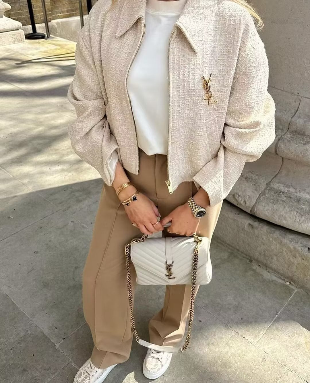 Jessica | Elegant Boucle Jacket