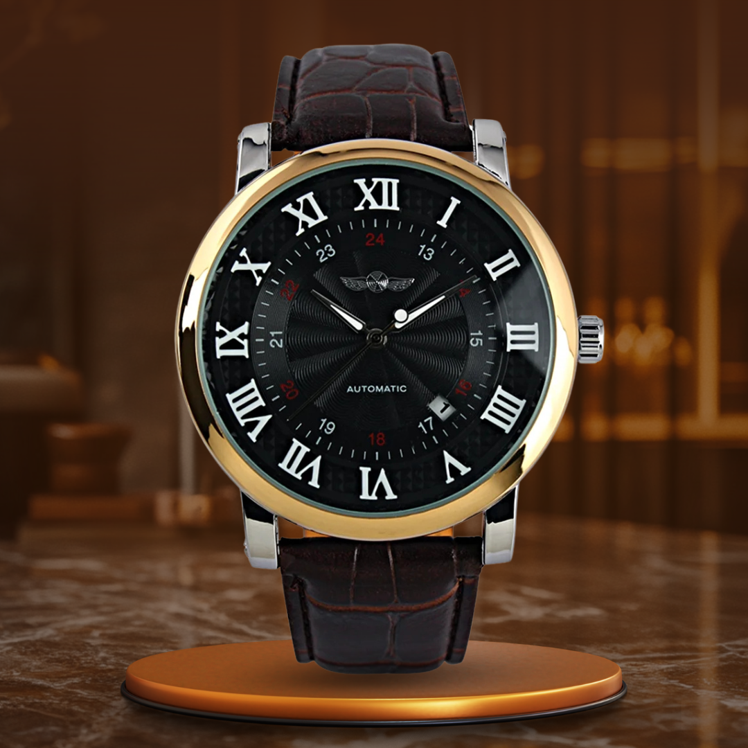 Harry Melbourne® - Luxury Leather Fully Automatic Watch