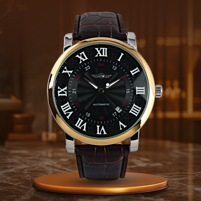 Harry Melbourne® - Luxury Leather Fully Automatic Watch