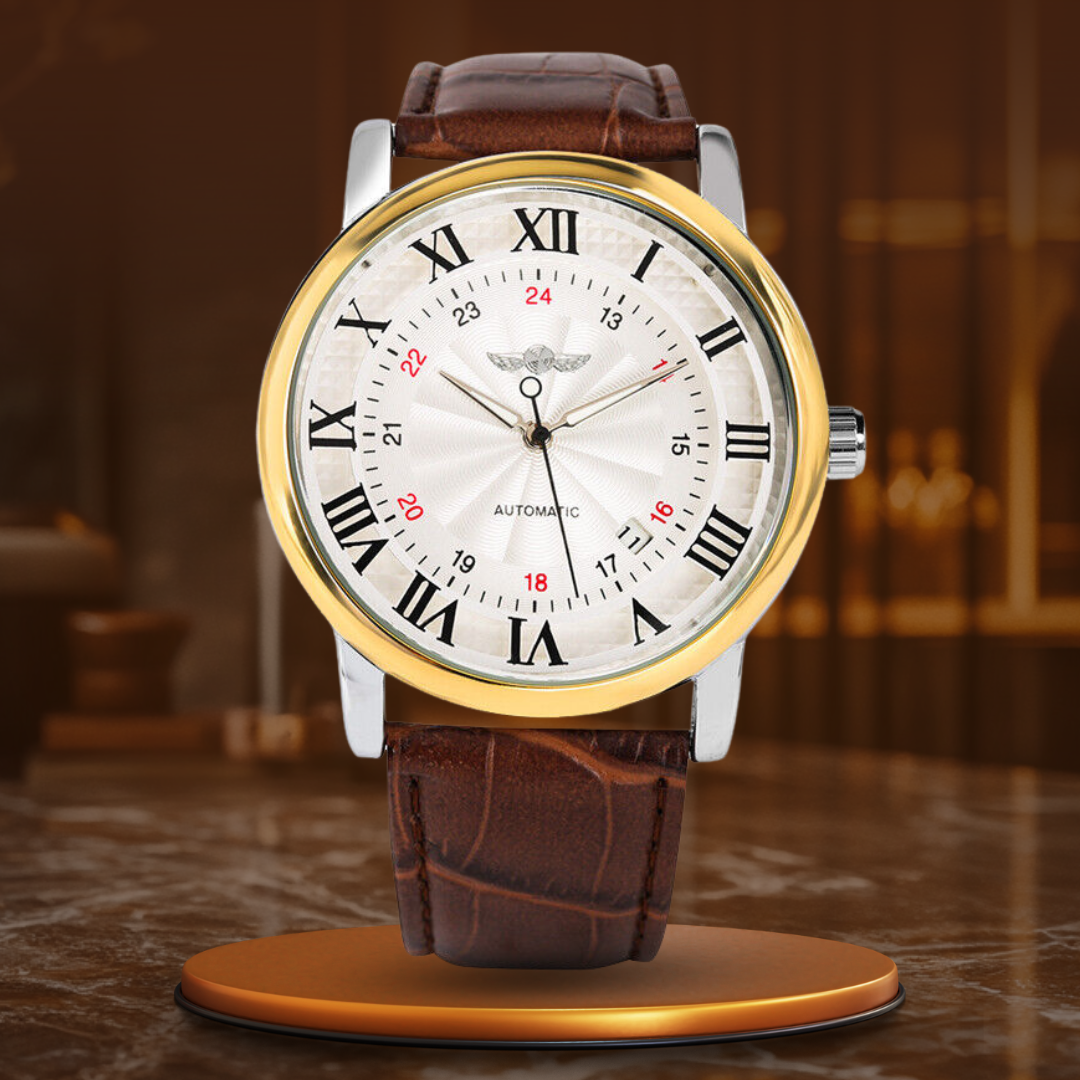 Harry Melbourne® - Luxury Leather Fully Automatic Watch