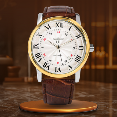 Harry Melbourne® - Luxury Leather Fully Automatic Watch