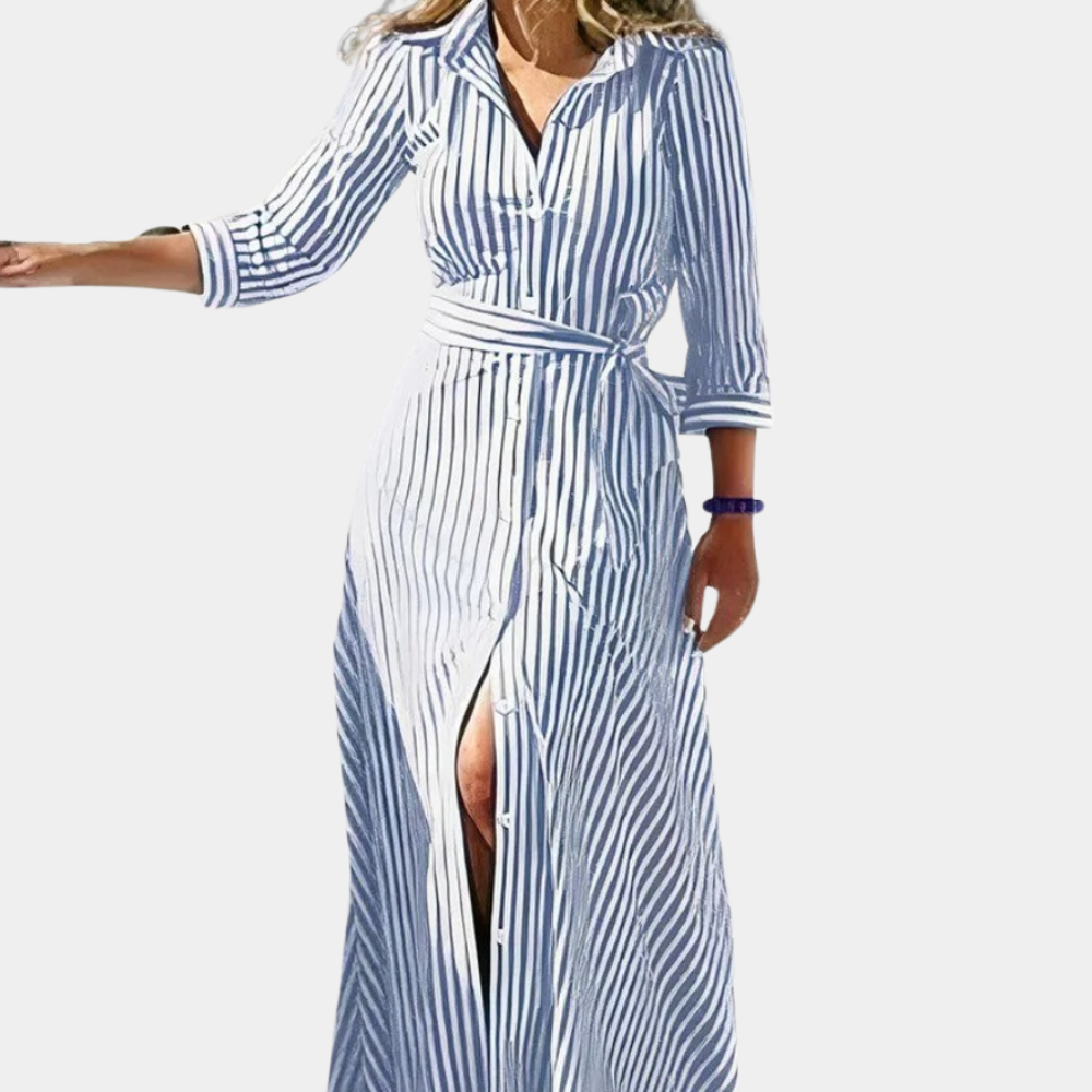 Avencea - Long ladies' dress in various colors and prints