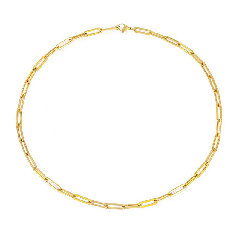 Archen Elegant Chain Necklace | White Gold 14k