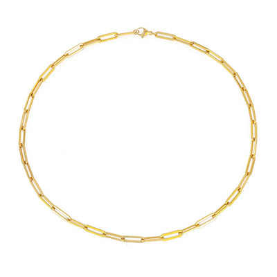 Archen Elegant Chain Necklace | White Gold 14k