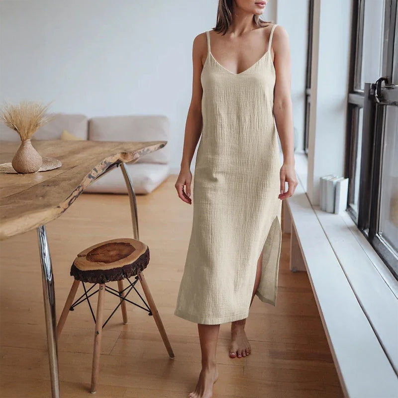 "Grazia" Sleeveless Maxi Dress