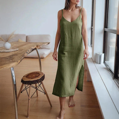 "Grazia" Sleeveless Maxi Dress