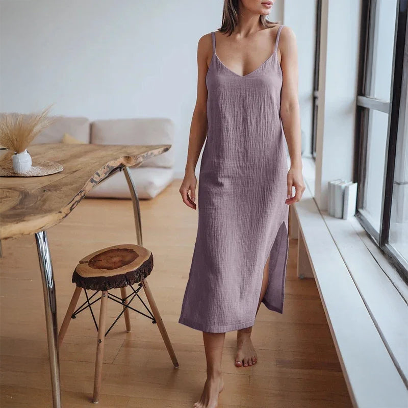 "Grazia" Sleeveless Maxi Dress