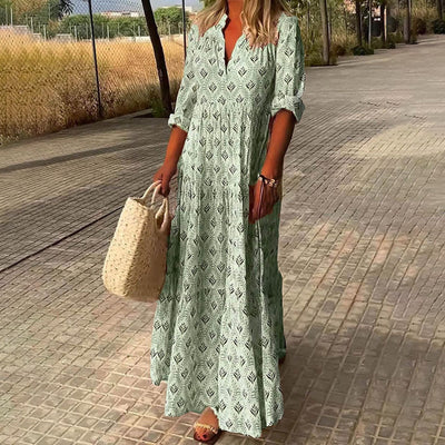 MARGOT | RELAXED BOHO MAXI DRESS