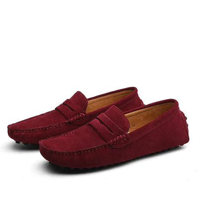 Avencea - Suede Loafers in Italian Style