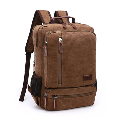 Vinthentic Large Men’s Vintage Canvas Backpack