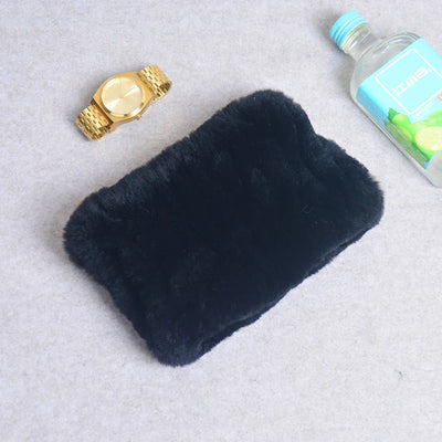 Women Real Fur Handmade Stretch Fur Scarf Knit Genuine Rex Rabbit Fur Headbands Girls Natural Fur Ring Cowl Snood Scarves Winter