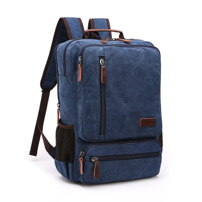 Vinthentic Large Men’s Vintage Canvas Backpack