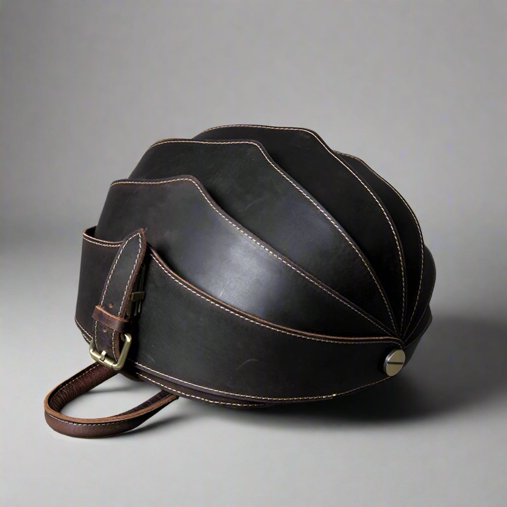 Leather Backpack Beetle Style Women Rucksack