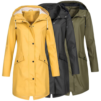 Avencea - Long Waterproof Women's Jacket