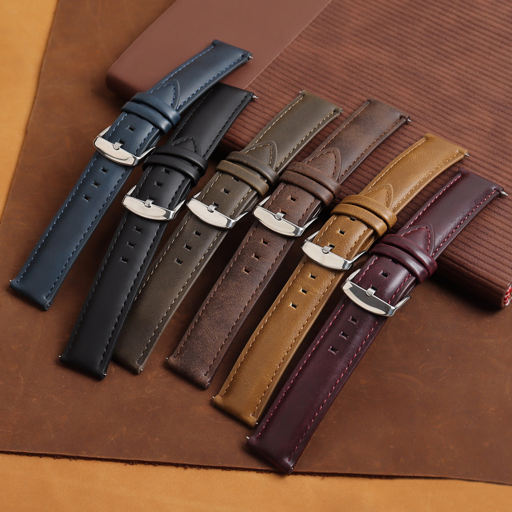 Luxury Leather Watch Strap