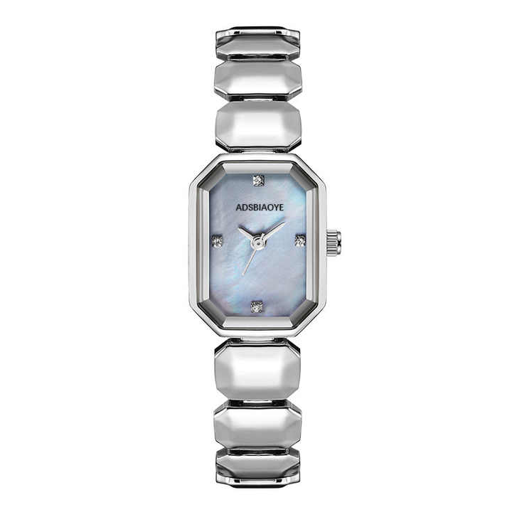 Silver-Toned Fashionable Casual Watch