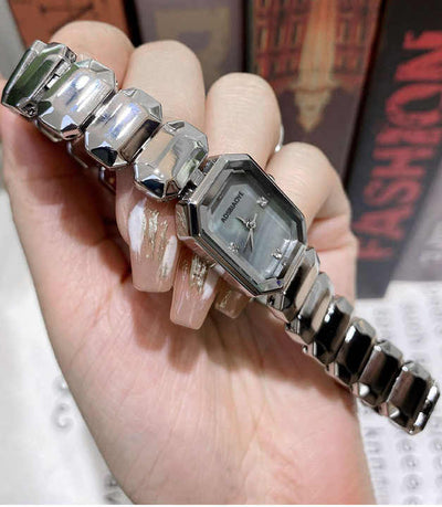 Silver-Toned Fashionable Casual Watch