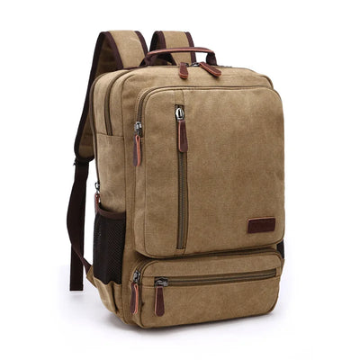 Vinthentic Large Men’s Vintage Canvas Backpack