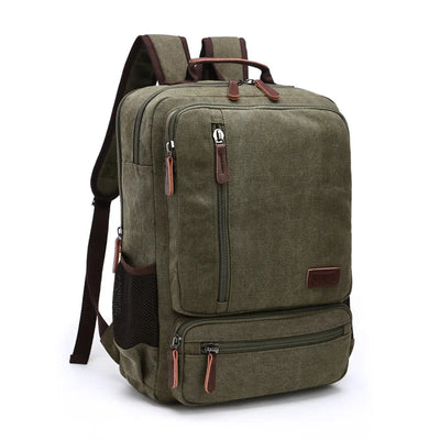 Vinthentic Large Men’s Vintage Canvas Backpack