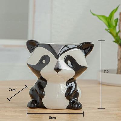Vinthentic 6pcs Animal Flower Pots