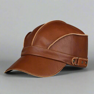 "Barrington" Leather Hat