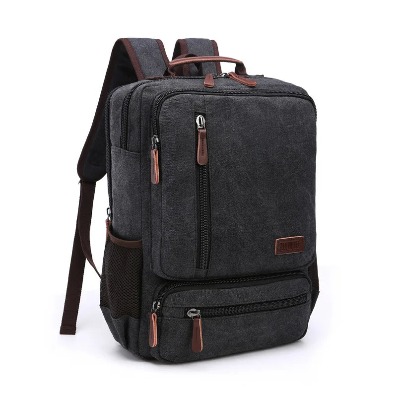 Vinthentic Large Men’s Vintage Canvas Backpack