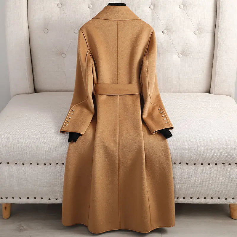 TRENCHCOAT MADE OF MERINO WOOL - EXCLUSIVE FROM AVENCEA