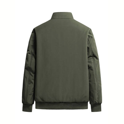 Avencea - Warm winter jacket for men in army green, navy blue, black, gray, and khaki