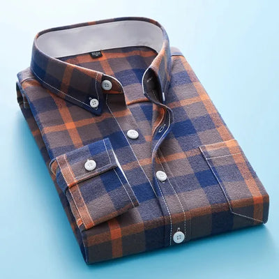 Tartan Men's Long Sleeve Button up