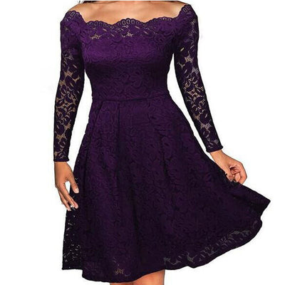 Avencea Off-Shoulder Lace Dress