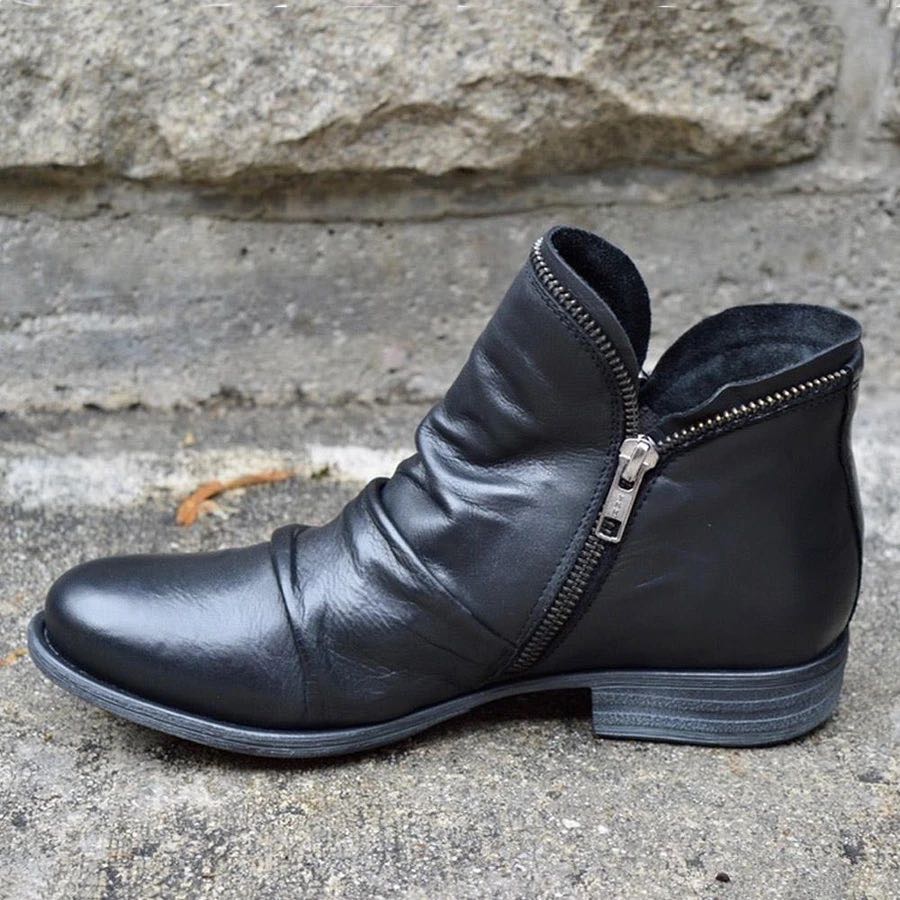 Avencea - Warm and Fashionable Ankle Boots for Style-Conscious Women