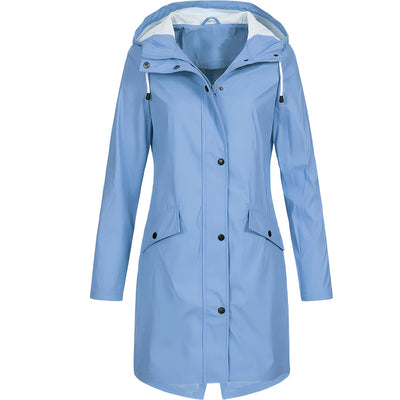 Avencea - Long Waterproof Women's Jacket